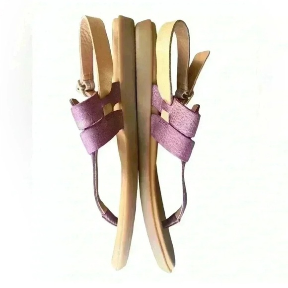 Kork-Ease Strappy Sandals Pink Metallic - Picture 4 of 8